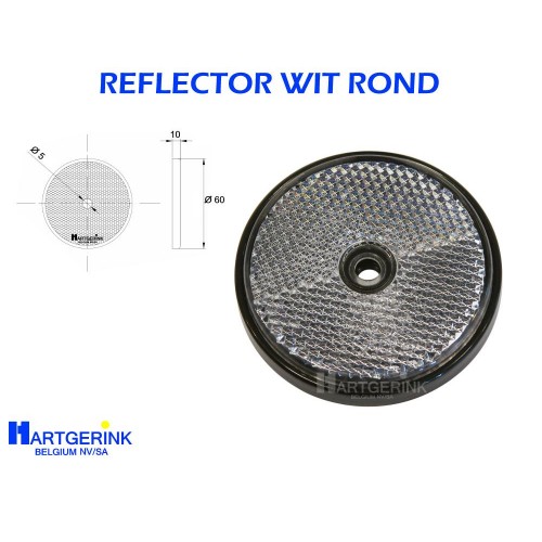 Reflector Wit Rond